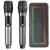 Microlab M60 Vega 100w Rgb 2 Adet Kablosuz Mikrofonlu Bluetooth Karaoke Hoparlör (15.000mah Batarya)
