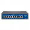Novacom Nvc-hıf0820fbl-c 8+2 Port 120w 10/100mbps Poe Switch (250m Extend Modlu)