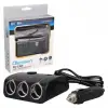 Olesson 1506 12-24v Çift Usb Girişli 120w 80 Cm Kablolu 3lü Araç Çakmak Çoklayıcı