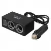 Olesson 1522 12-24v Tek Usb Girişli 120w 80cm Kablolu 2li Araç Çakmak Çoklayıcı