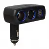 Olesson 1637 12-24v Çift Usb Girişli 120w 2li Araç Çakmak Çoklayıcı