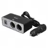 Olesson 1647 12-24v Çift Usb Girişli 100w 70cm Kablolu 2li Araç Çakmak Çoklayıcı