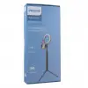 Philips 2in1 Tripod Standlı Youtube Tiktok Selfie Çekim Işıklı Telefon Tutucu - Makyaj Işığı Dlk3621n/93