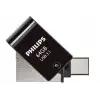 Philips Fm12dc152b/00 128gb 2 In 1 Type-c/usb 3.1 Siyah Gri Usb Flash Bellek