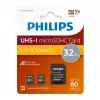Philips Fm32mp45d/00 32gb Class10 Uhs-ı U1 Tf Adaptörlü Micro Sdhc Hafıza Kartı (2li Paket)