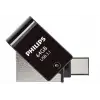 Philips Fm64dc152b/00 64gb 2 In 1 Type-c/usb 3.1 Siyah Gri Usb Flash Bellek