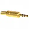 Powermaster 3.5 Mm Mono Gold Metal Jack Fiş