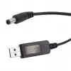 Powermaster 5v-12v Usb To Dc 5.5*2.5mm Kablo (12 Volt 1 Amper)