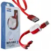 Powermaster Pm-26345 3 In 1 Kırmızı Şarj Kablosu