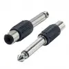 Powermaster Pm-4221 6.3 Mm Mono Erkek - 1 Tos Dişi Çevirici Jack