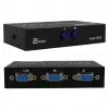 Powermaster Pm-4263 2 Port Giriş 1 Çıkış Manuel Vga Splitter Toplayıcı Switch (2 Pc 1 Ekran)