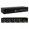 Powermaster Pm-4832 8 Port Video Stereo Audio Dağıtıcı Çoğaltıcı 1024x768-85hz