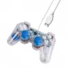 Powermaster Ucom-704 Kablolu Double Shock Joypad Oyun Kolu Gamepad Şeffaf Işıklı