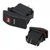 Powermaster ﻿korna Sembollü Işıksız Yaylı 2 Pinli On-off 12-24v Marin Switch