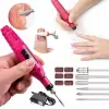 Sunup Sn-27091 Hız Ayarlı Tırnak Freze Törpü Manikür Pedikür Seti 6 Başlıklı Elektrikli Ac220v