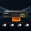 Tenda S106pc 6-portlu 10/100 Mbps Lite Poe Uplink Switch (4 Port Poe Destekli 55w Toplam Güç)