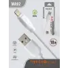 Tonex MA92 Cep Telefonu Şarj Kablosu Lightning USB Kablo 18W