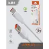 Tonex MA94 Cep Telefonu Şarj Kablosu TYPE-C USB Kablo 18W