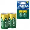 Varta Hr14 3000mah C Orta Boy 1.2 Volt Ni-mh Şarjlı Pil 2li Paket (şarj Edilebilir)