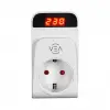 Vea Ve-25530 15a 3520w Tekli Dijital Göstergeli Akım Korumalı Priz Aşırı Yüksek Gerilim