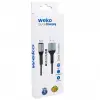 Weko Wk-22023 Usb To Micro Usb Örgülü Lacivert Telefon Şarj Kablosu