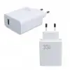 Weko Wk-27875 M11 Beyaz 33 Watt Turbo Usb Şarj Başlık Adaptörü