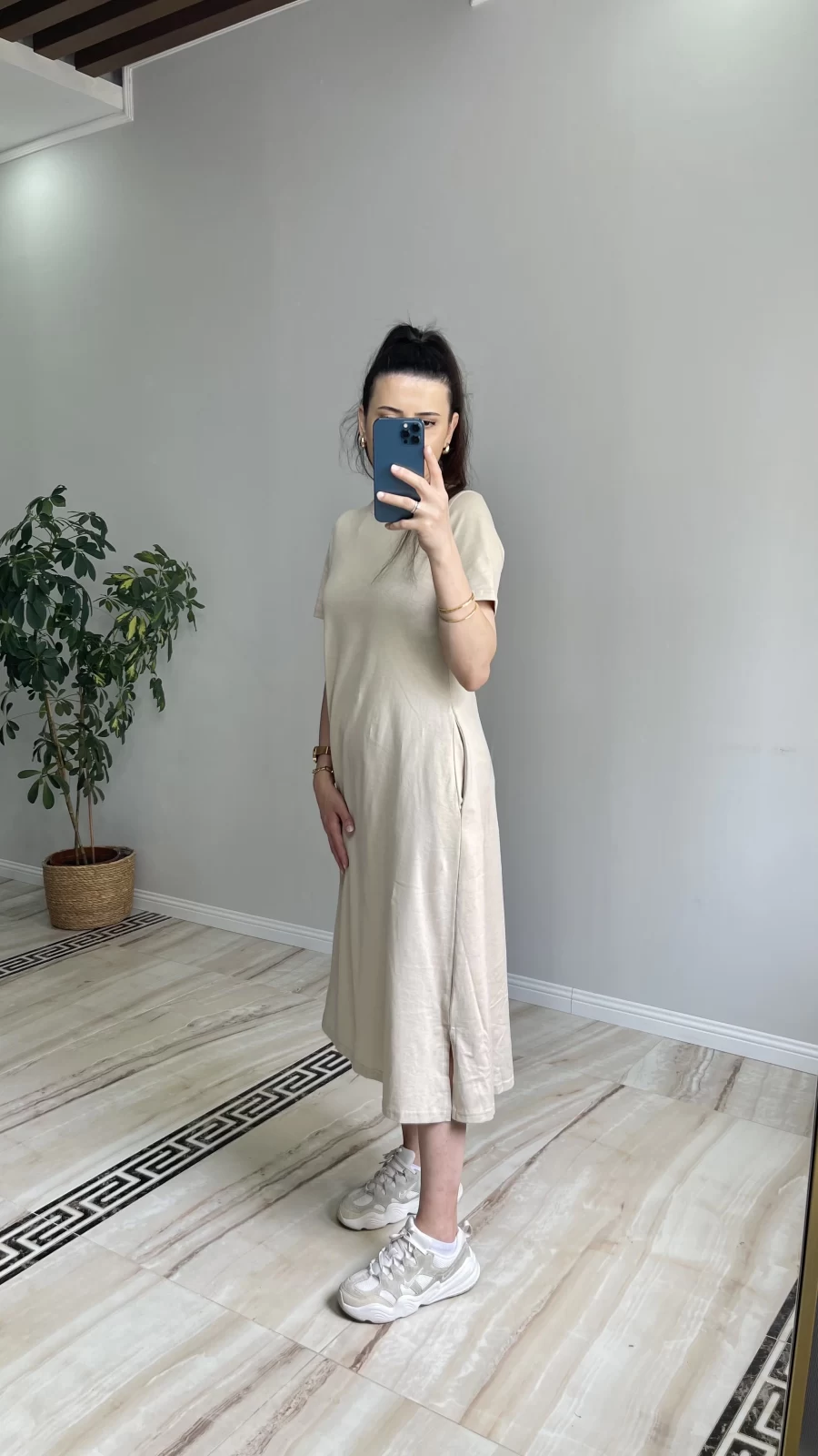 Basic Penye Elbise
