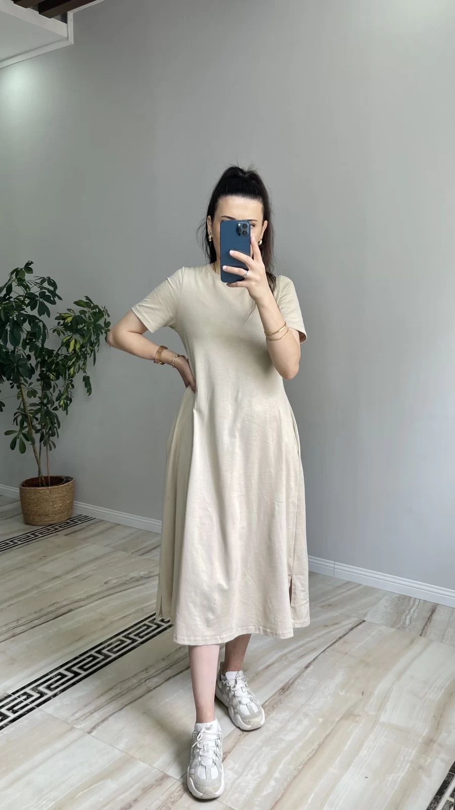 Basic Penye Elbise