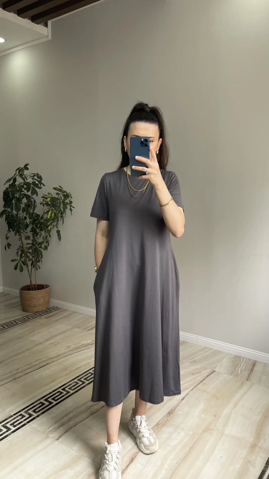 Basic Penye Elbise