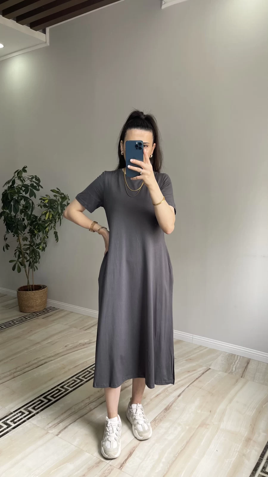 Basic Penye Elbise