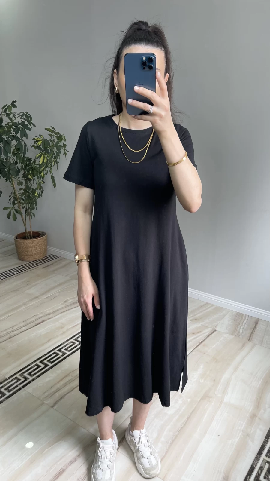 Basic Penye Elbise