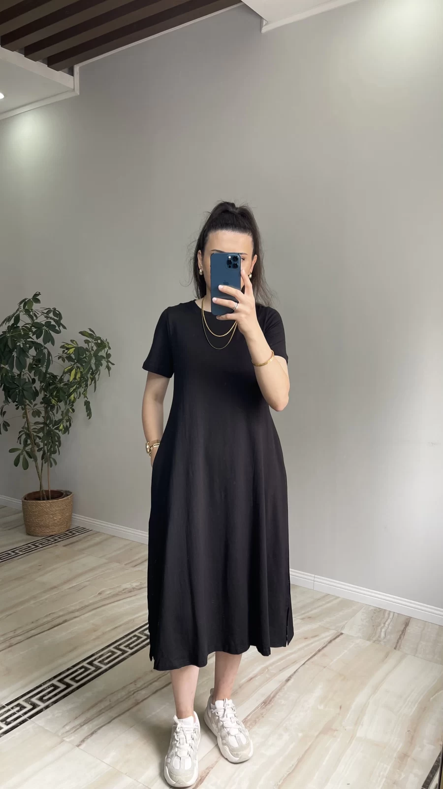 Basic Penye Elbise