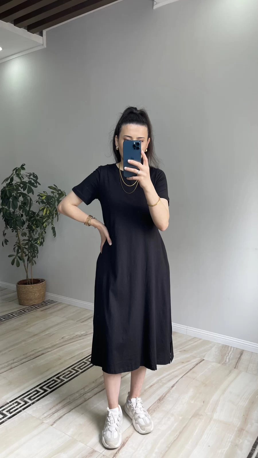 Basic Penye Elbise