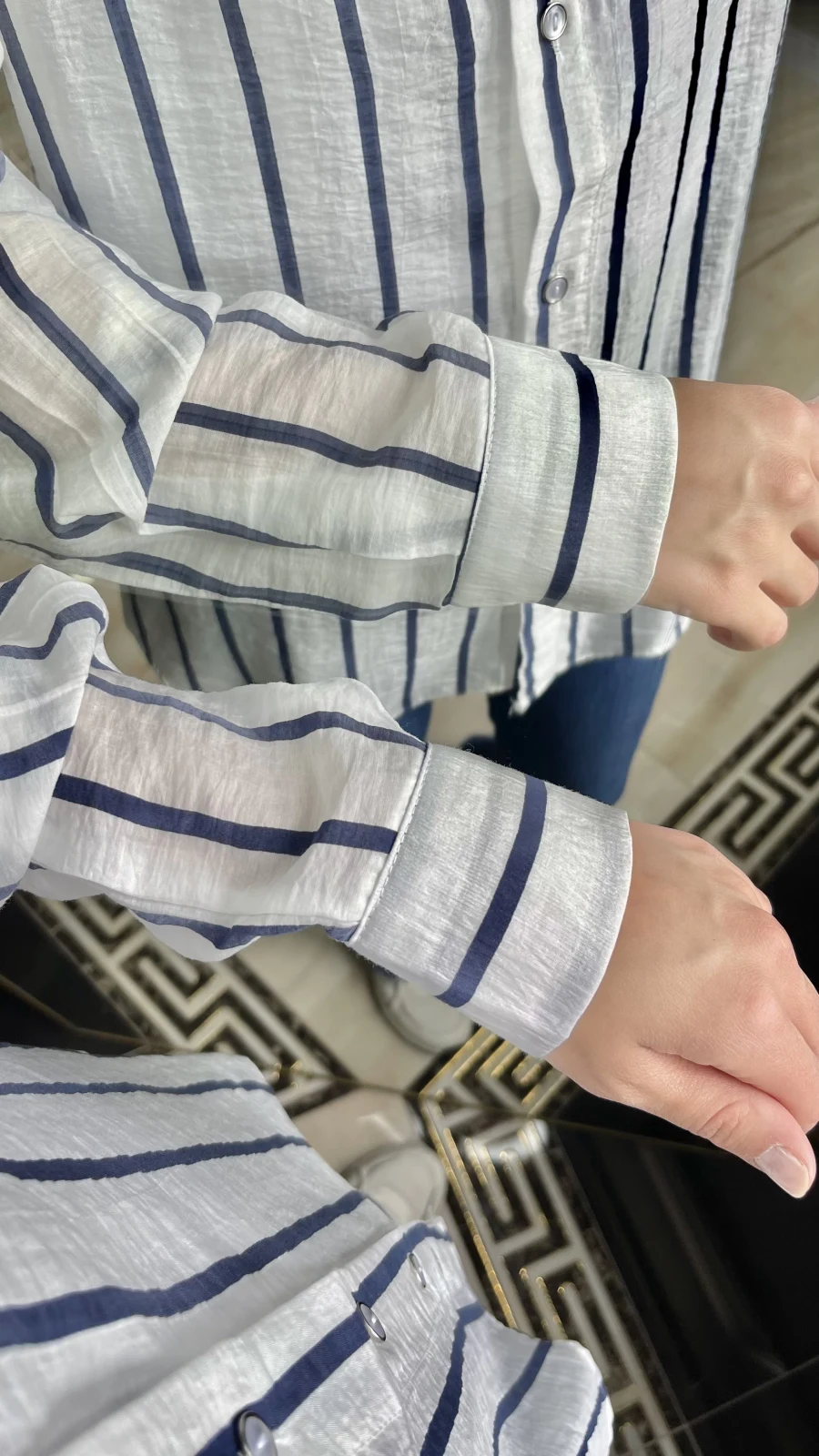 Oversize Tiril Gömlek