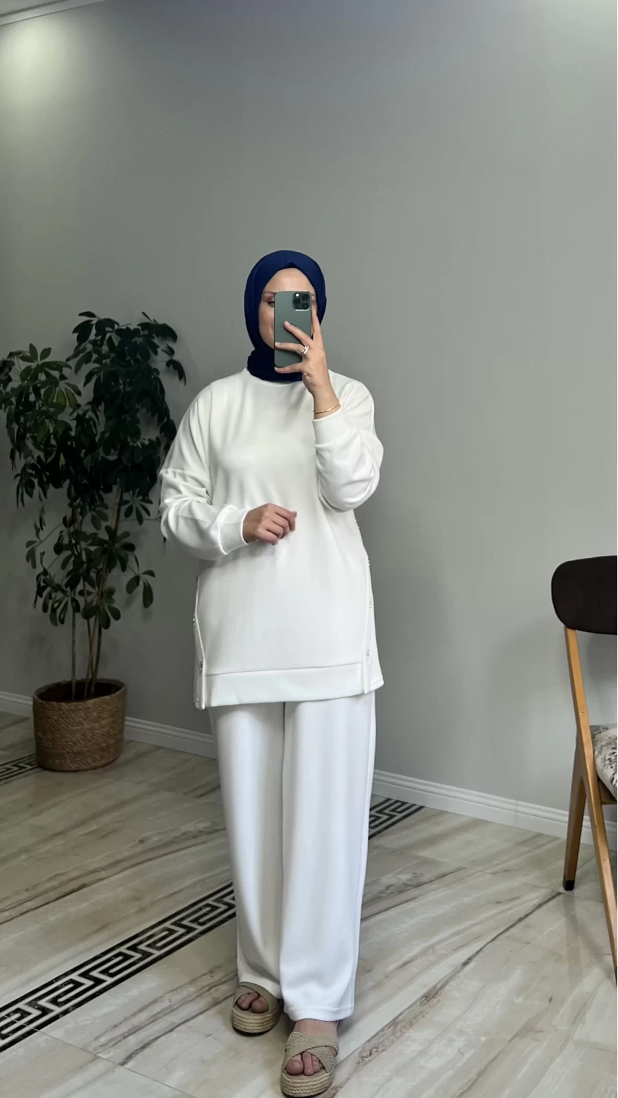 Taş Detaylı Oysho Takım