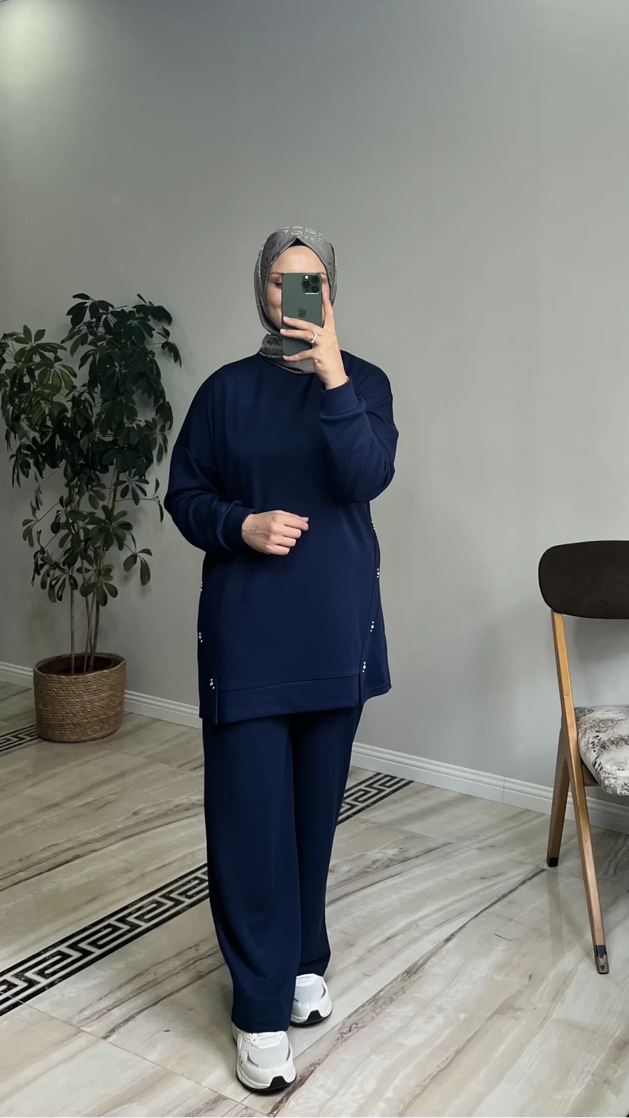 Taş Detaylı Oysho Takım