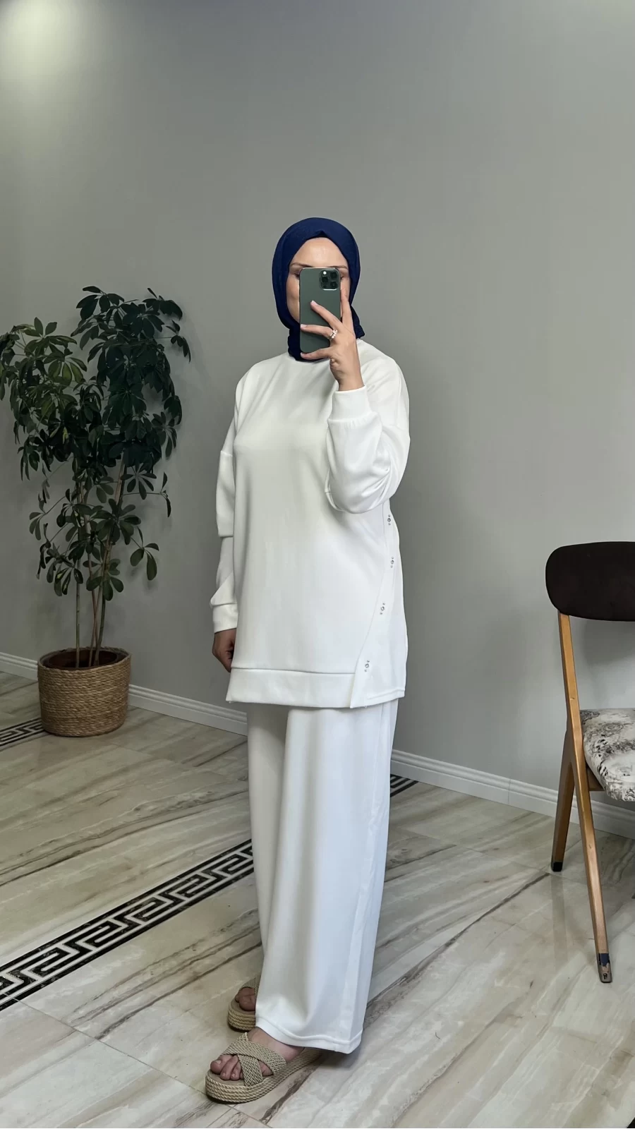 Taş Detaylı Oysho Takım