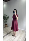 Gömlek Yaka Elbise
