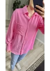 Oversize Tiril Gömlek
