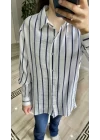 Oversize Tiril Gömlek