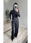 Beli Lastikli Palazzo Pantolon