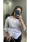 Bağlama Detaylı Gömlek