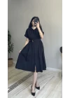 Gömlek Yaka Elbise