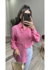 Oversize Tiril Gömlek