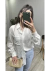 Oversize Tiril Gömlek