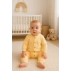 Fitilli Kumaş Unisex Bebek Tulum – Günlük Kullanıma Uygun Organik Tulum
