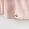 Luna Organik Penye Bebek Elbisesi Pembe