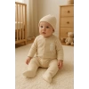 Tavşan Desenli Unisex Tulum – Şirin ve Konforlu Bebek Tulum