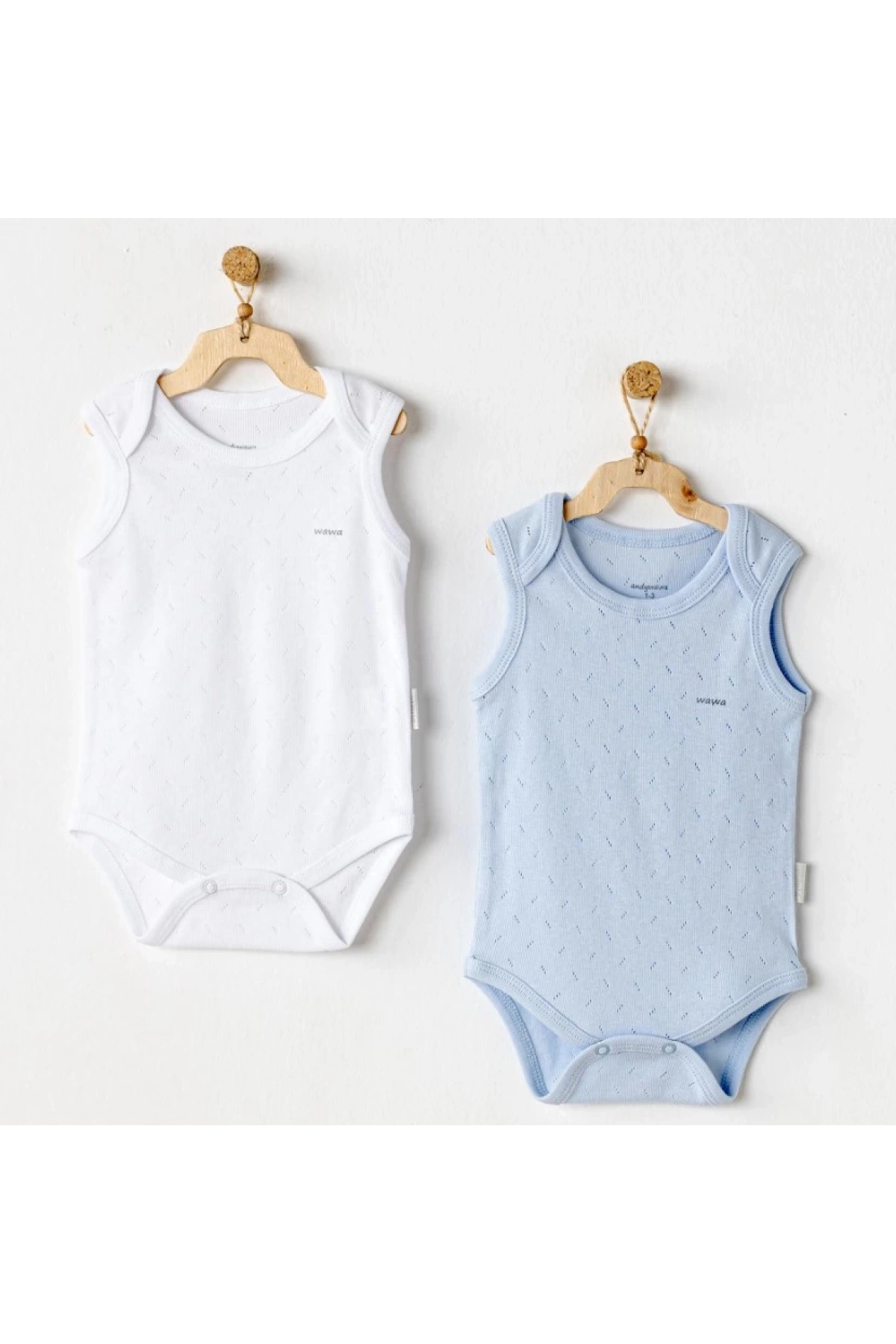 2 Parça Unisex Bebek Body Seti  Pamuklu ve Rahat Body Seti