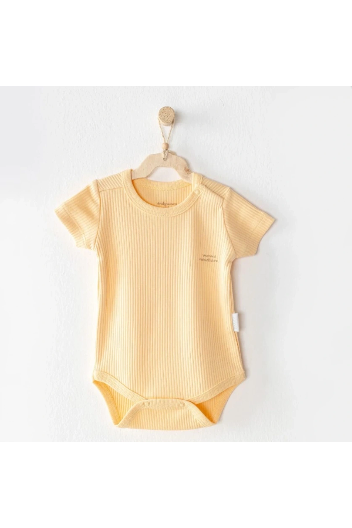 Fitilli Unisex Bebek Body  Modal